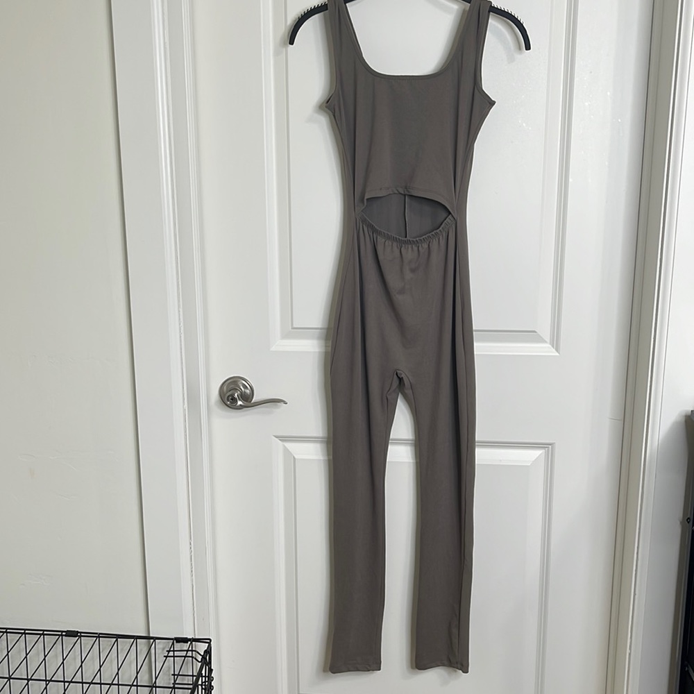 Gray Jumpsuit